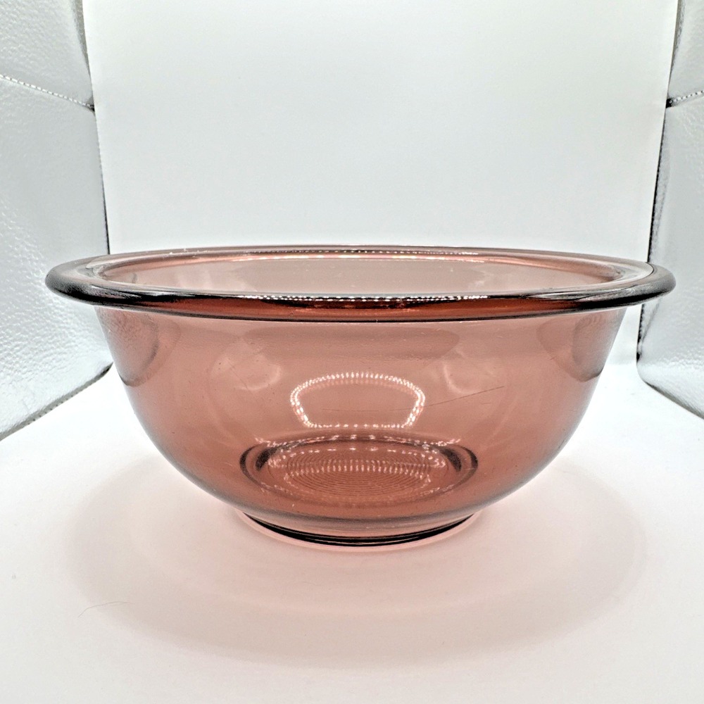 PYREX® 322‎ Cranberry/Purple Amethyst Glass Mixing Bowl 1 Liter